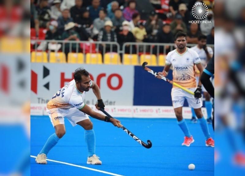 India Thrashes Malaysia 8-1 in Asian Champions Trophy 2024 Rajkumar Pal's Hat-Trick Highlights Dominant Victory