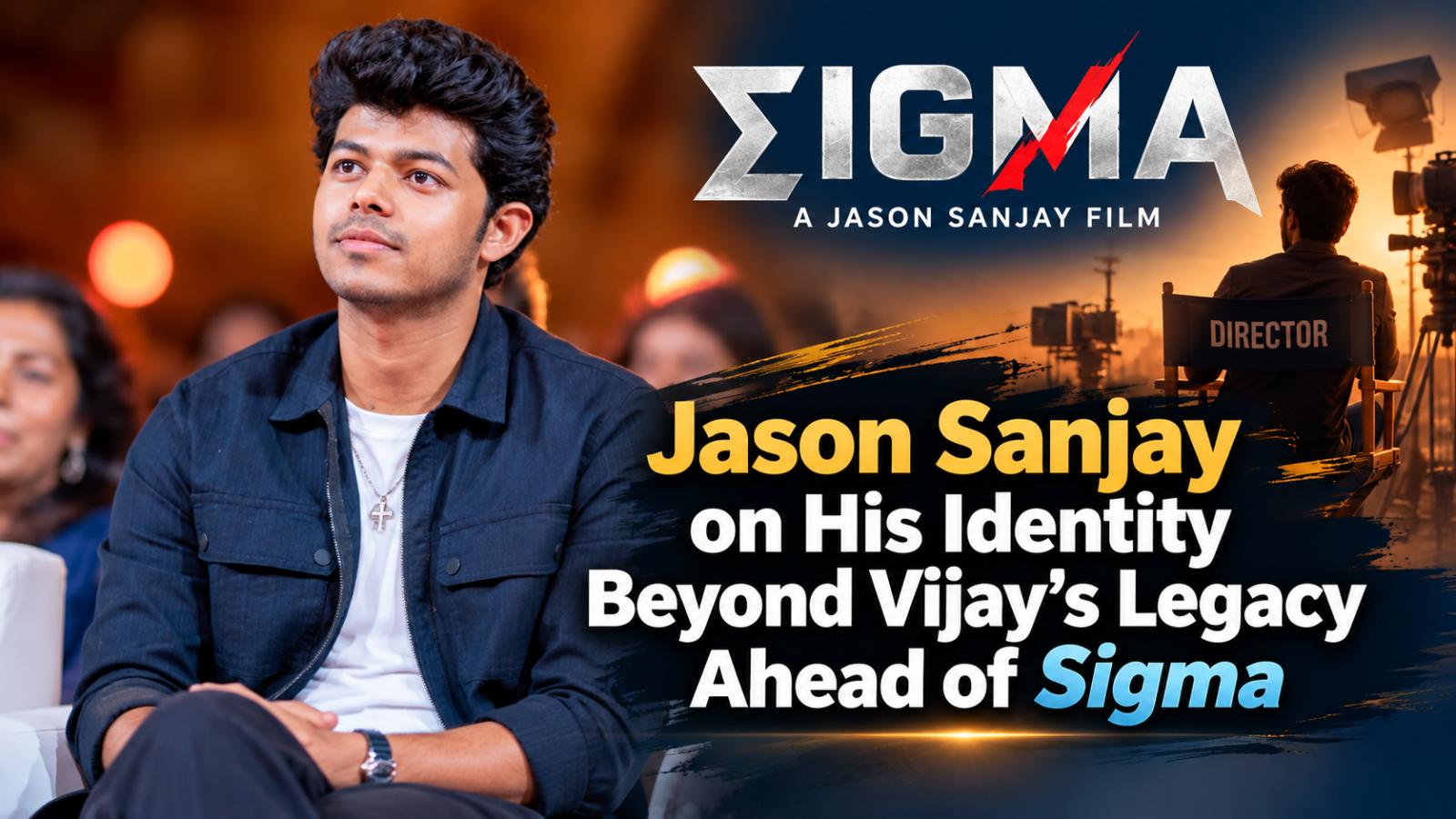 Jason Sanjay on His Identity Beyond Vijay’s Legacy Ahead of Sigma