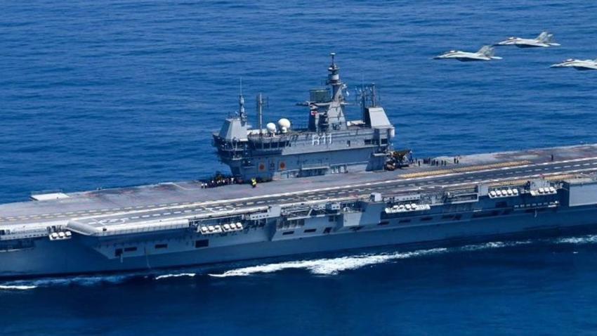 India Strikes Back Indian Navy Deploys INS Vikrant Near Karachi After Pahalgam Terror Attack