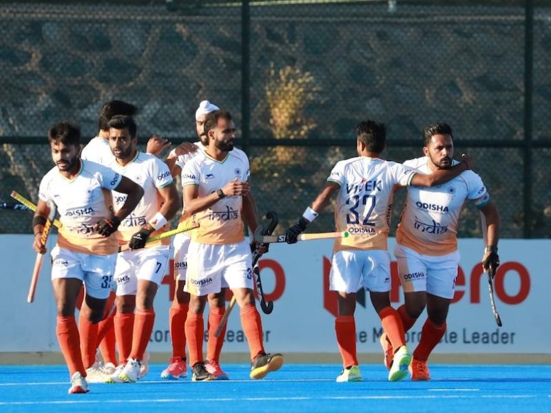 India vs Germany Hockey  Indian Men's Team Falls Short in Opening Test