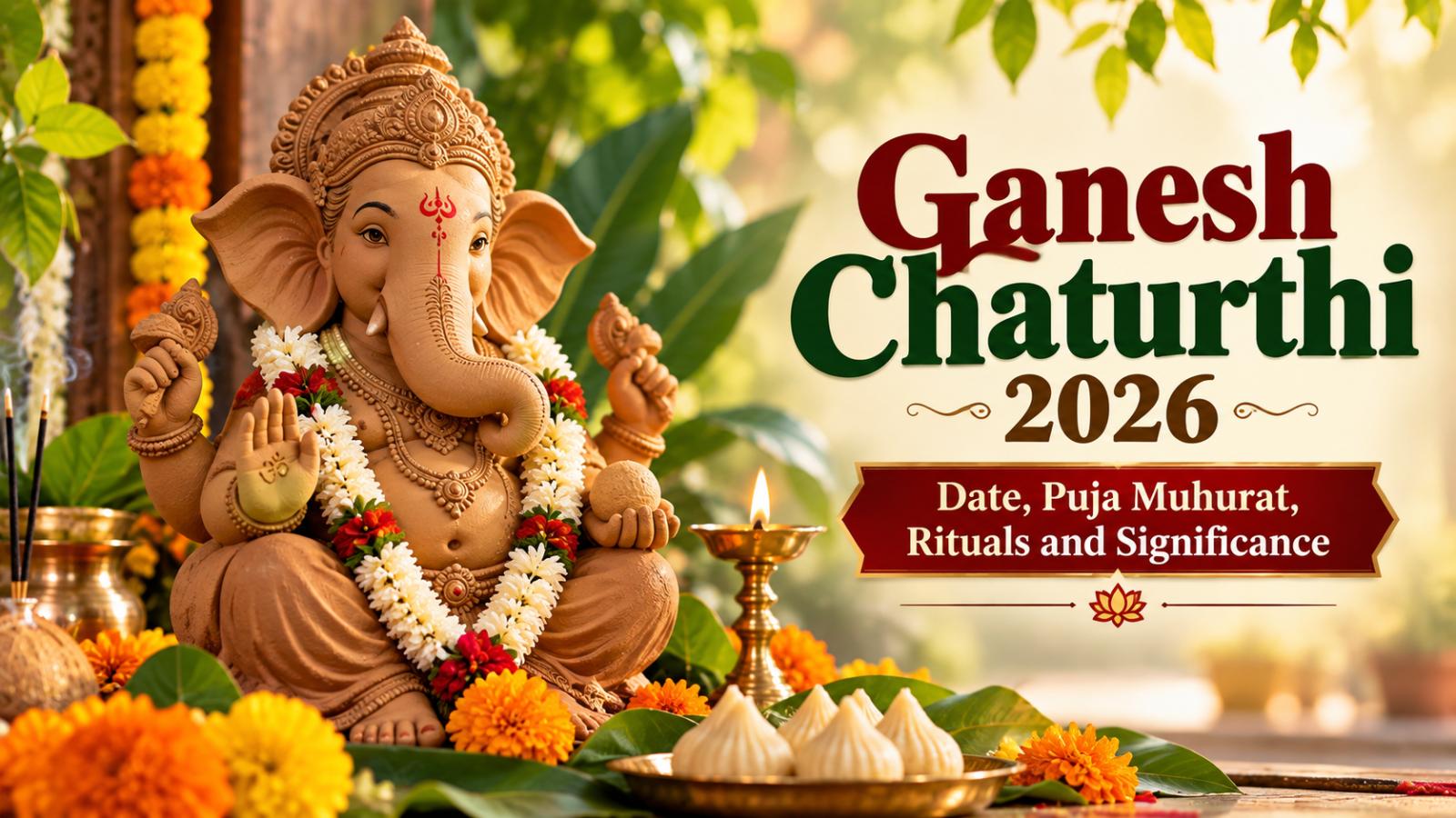 Ganesh Chaturthi 2026: Puja Muhurat, IST and USA Timings