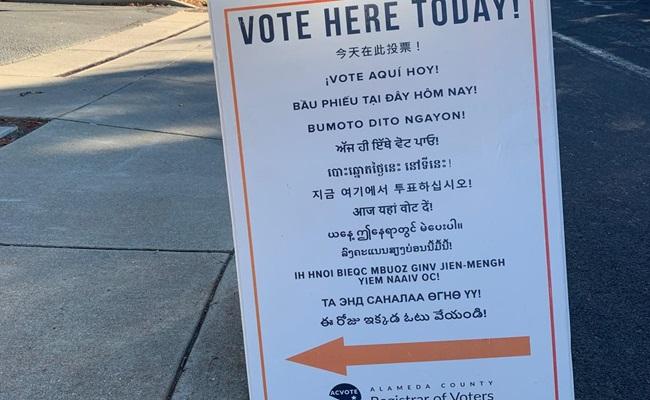 Recognition of Telugu Language in Alameda County Polling Centers