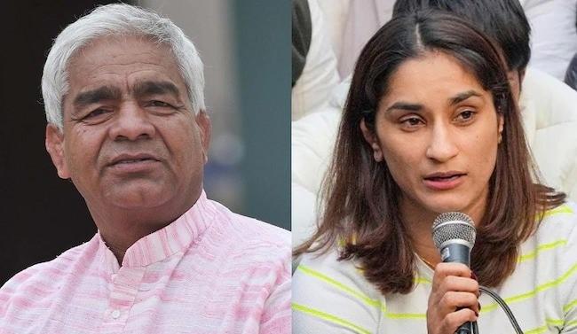 Mahavir Singh Phogat Expresses Disappointment Over Niece Vinesh Phogat's Political Shift Ahead of 2028 Olympics