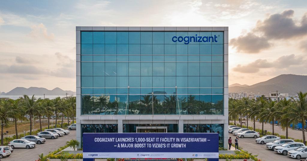 Cognizant Launches 1,000-Seat IT Facility in Visakhapatnam – A Major Boost to Vizag’s IT Growth