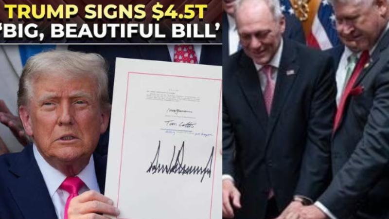 Trump Signs Historic 'One Big Beautiful Bill' into Law Tax Cuts, Military Boosts, and Immigration Reforms