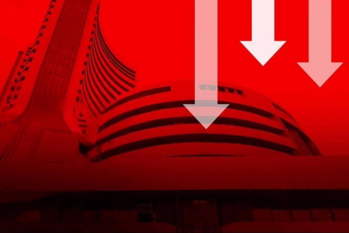 Indian Stock Market Falls 700 Points Amid Global Trade Tensions, FPI Selling & Weak Rupee