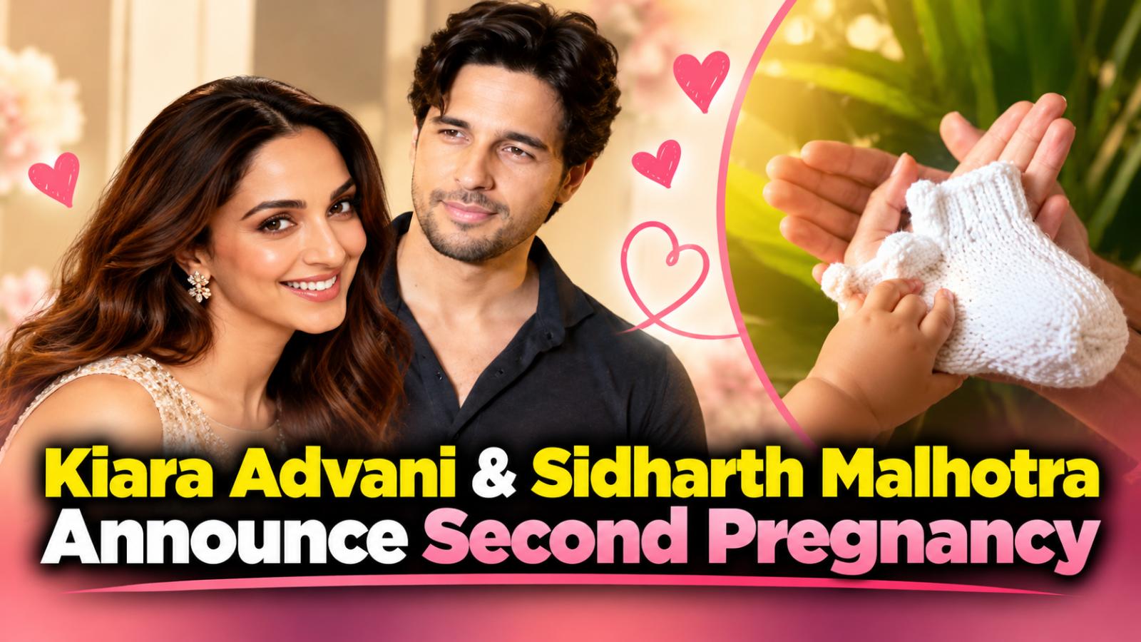 Kiara Advani, Sidharth Malhotra Announce Second Pregnancy