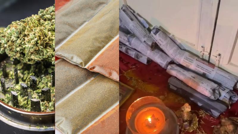 Hyderabad Excise Raids Expose Smuggling Racket Hidden Behind Religious Idols