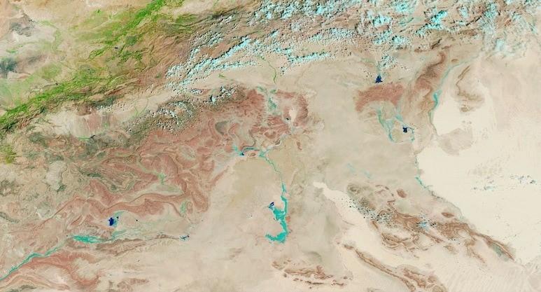 Surprising Greening of the Sahara Heavy Rainfall Transforms the Desert Landscape