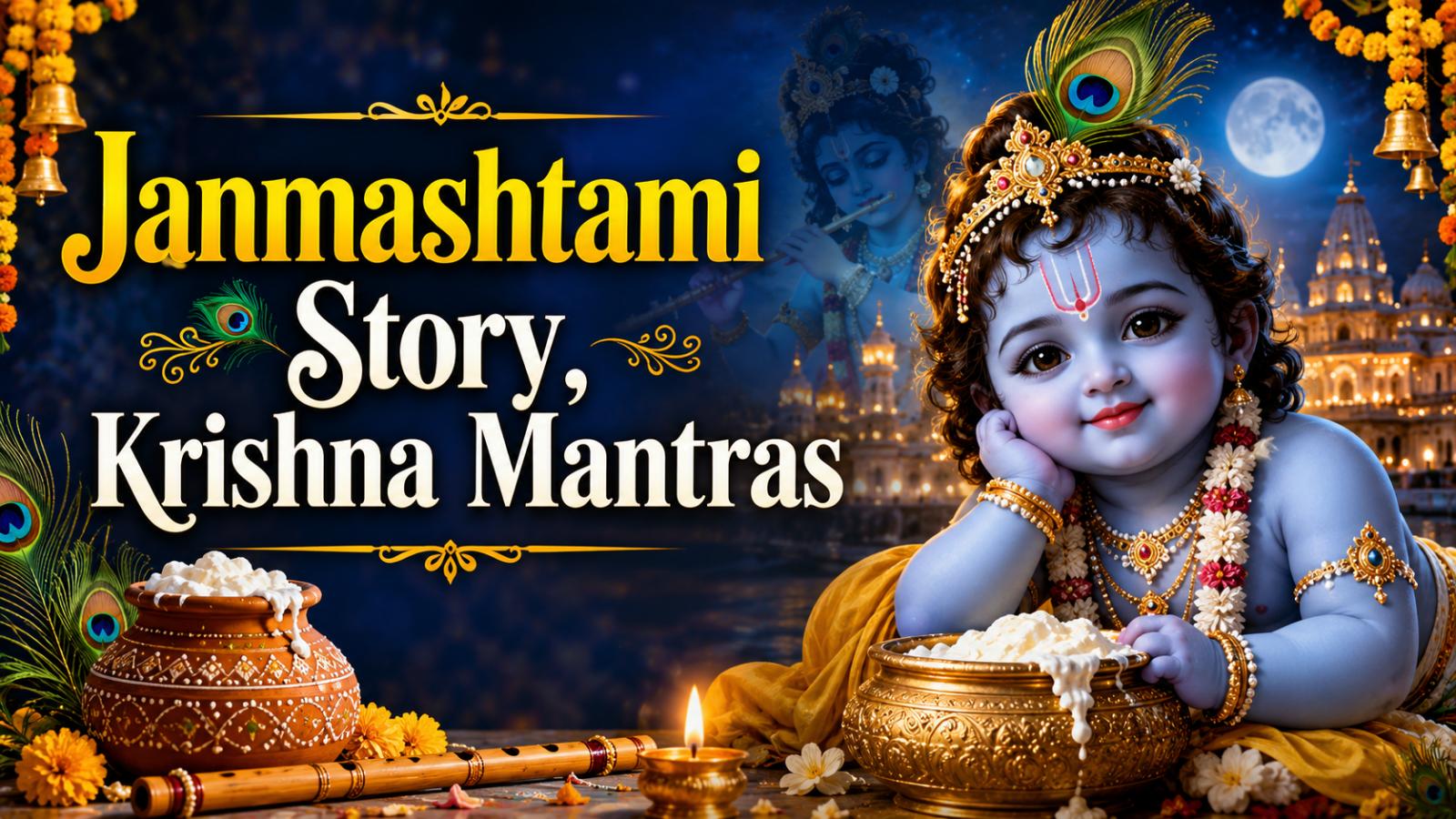 Janmashtami Story: Krishna Birth, Mantras, Meaning and Benefits