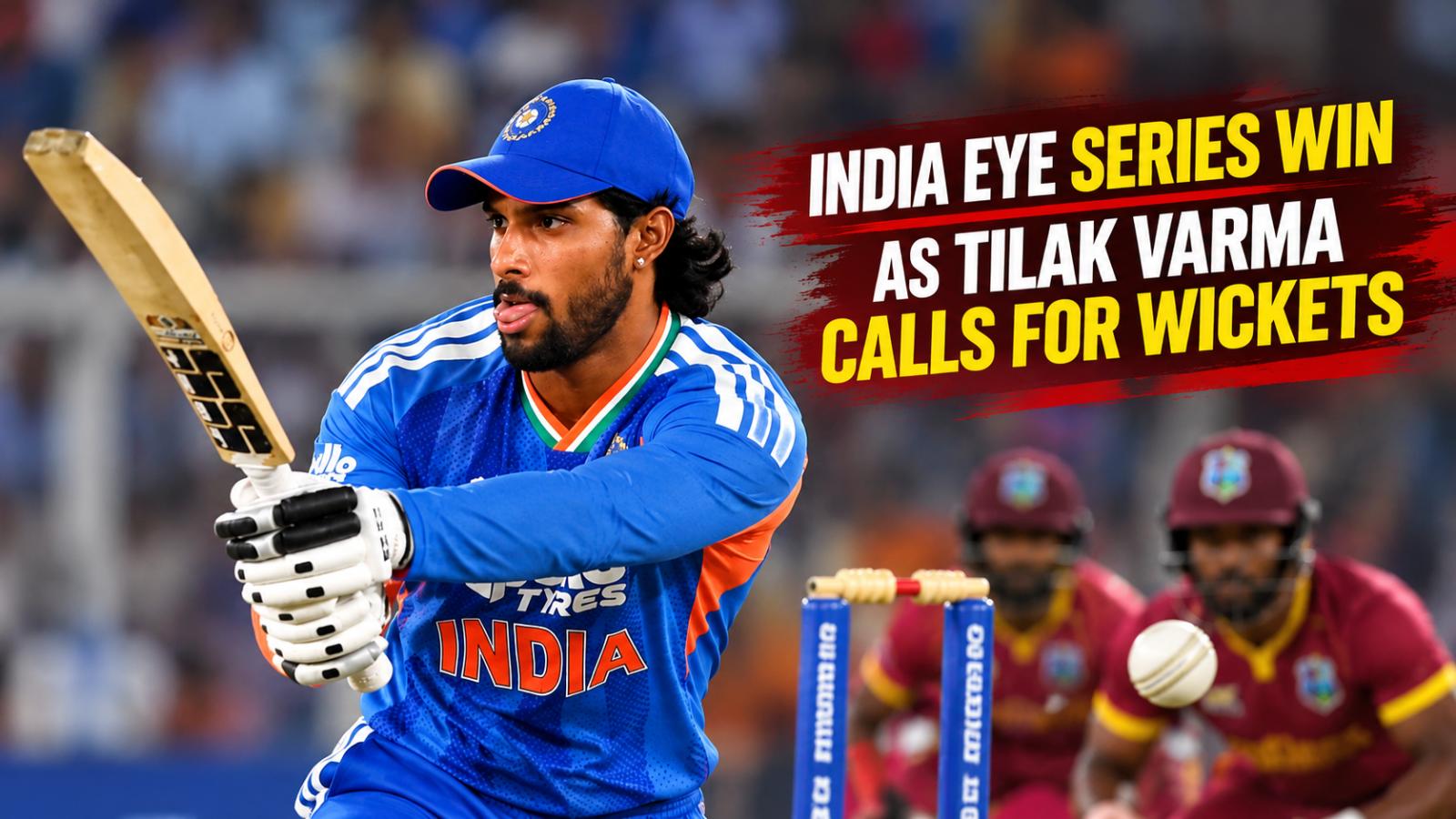 India Eye T20I Series Win As Tilak Varma Calls For Wickets