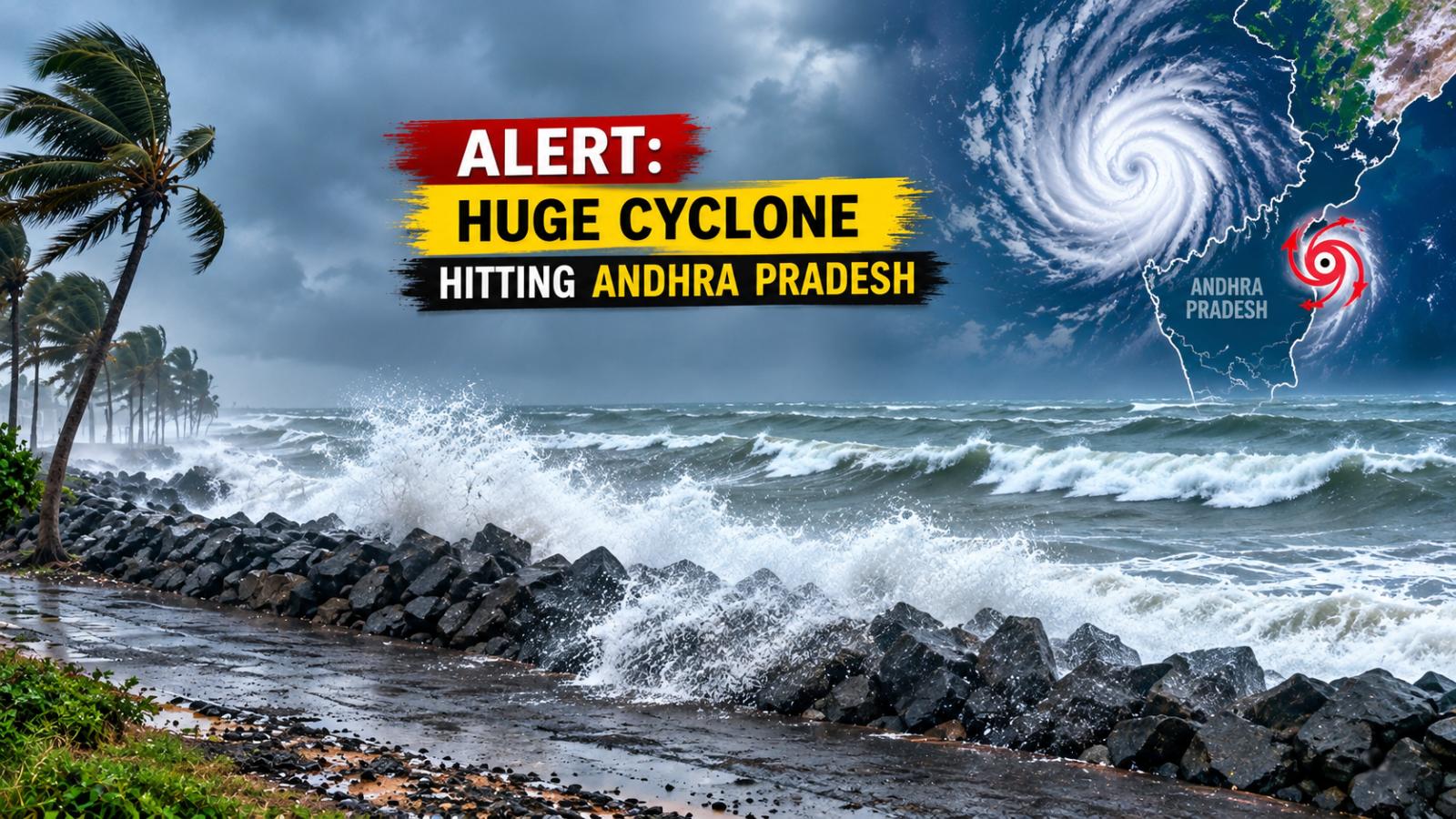 Andhra Pradesh Cyclone Alert: Heavy Rains, 125 Kmph Winds Expected