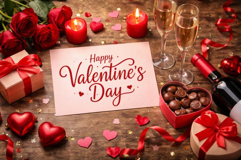 Celebrate Valentine’s Day with Love, Gifts, and Heartfelt Gestures of Affection