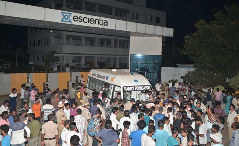 Owner of Escientia Pharma Missing After Fatal Reactor Blast in Andhra Pradesh