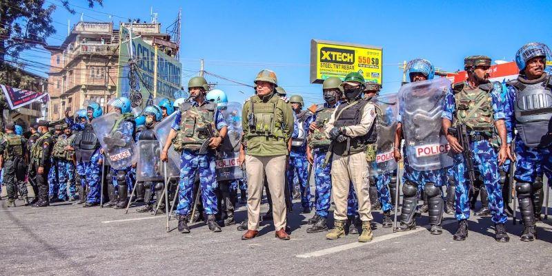 Protest Against AFSPA in Manipur Stopped by Police