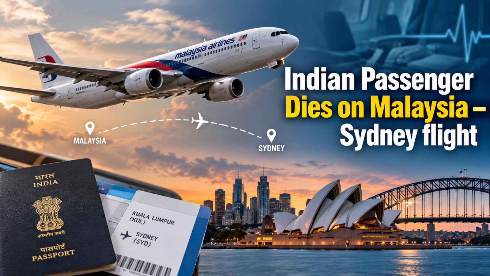 Indian Passenger Dies on Malaysia Airlines Flight to Sydney