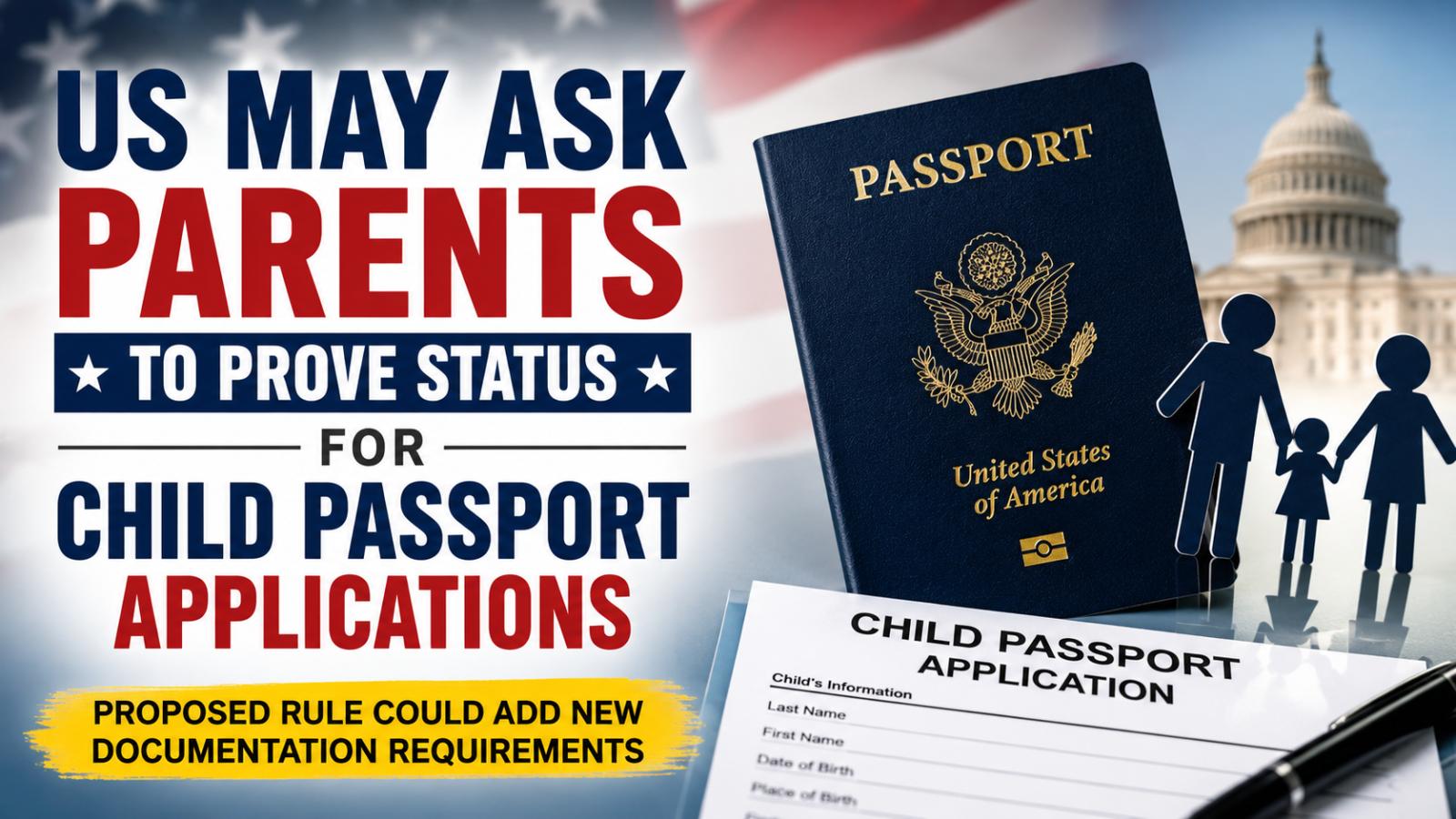 US May Require Parents to Prove Status for Child Passports