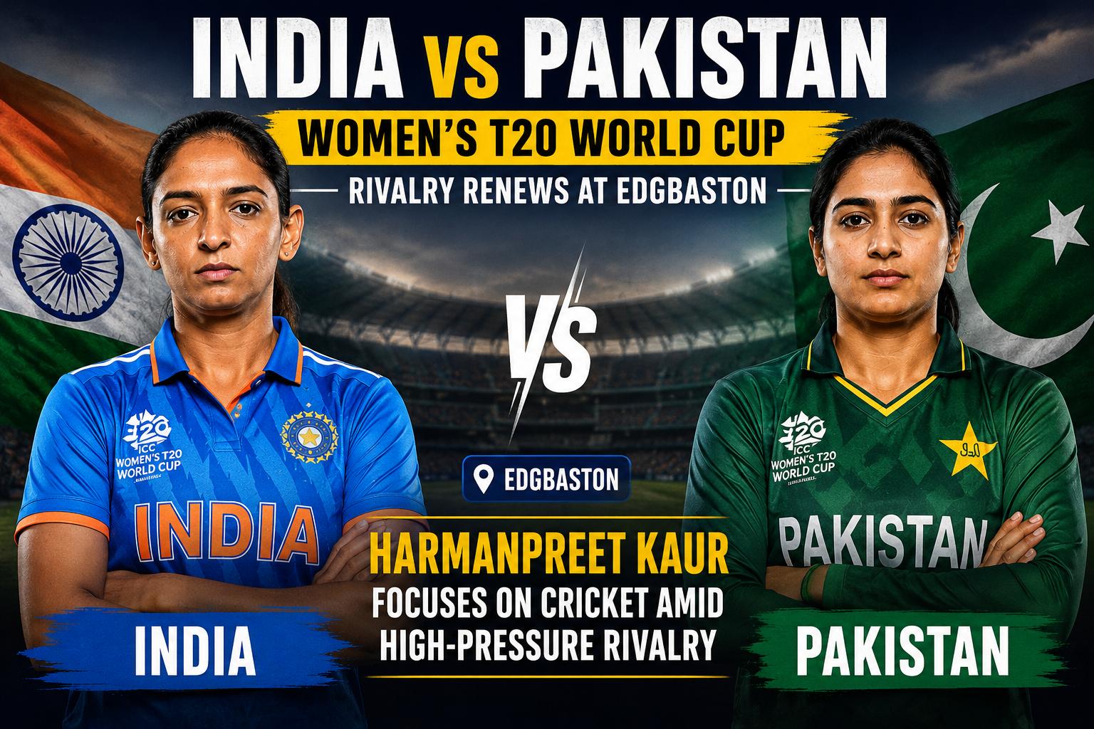 India vs Pakistan Women’s T20 World Cup: Harmanpreet Kaur Eyes Strong Start