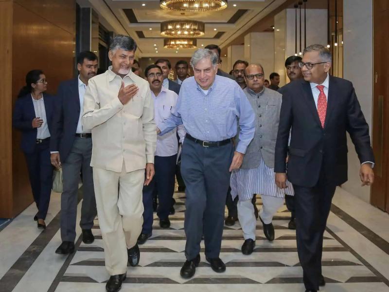 CM Chandrababu Naidu Announces Ratan Tata Innovation Hub in Amaravati