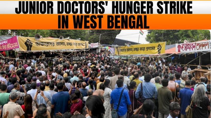  Bengal Junior Doctors End Hunger Strike After Meeting with CM Mamata Banerjee 
