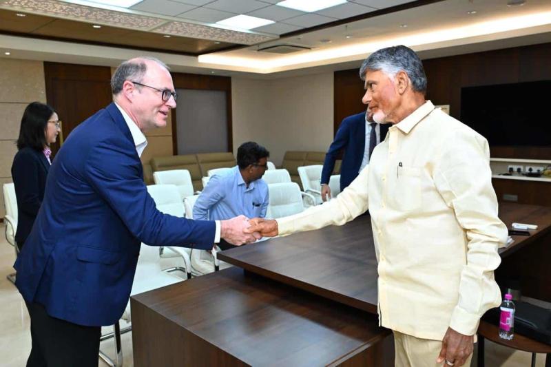 World Bank Delegation Meets Andhra Pradesh CM