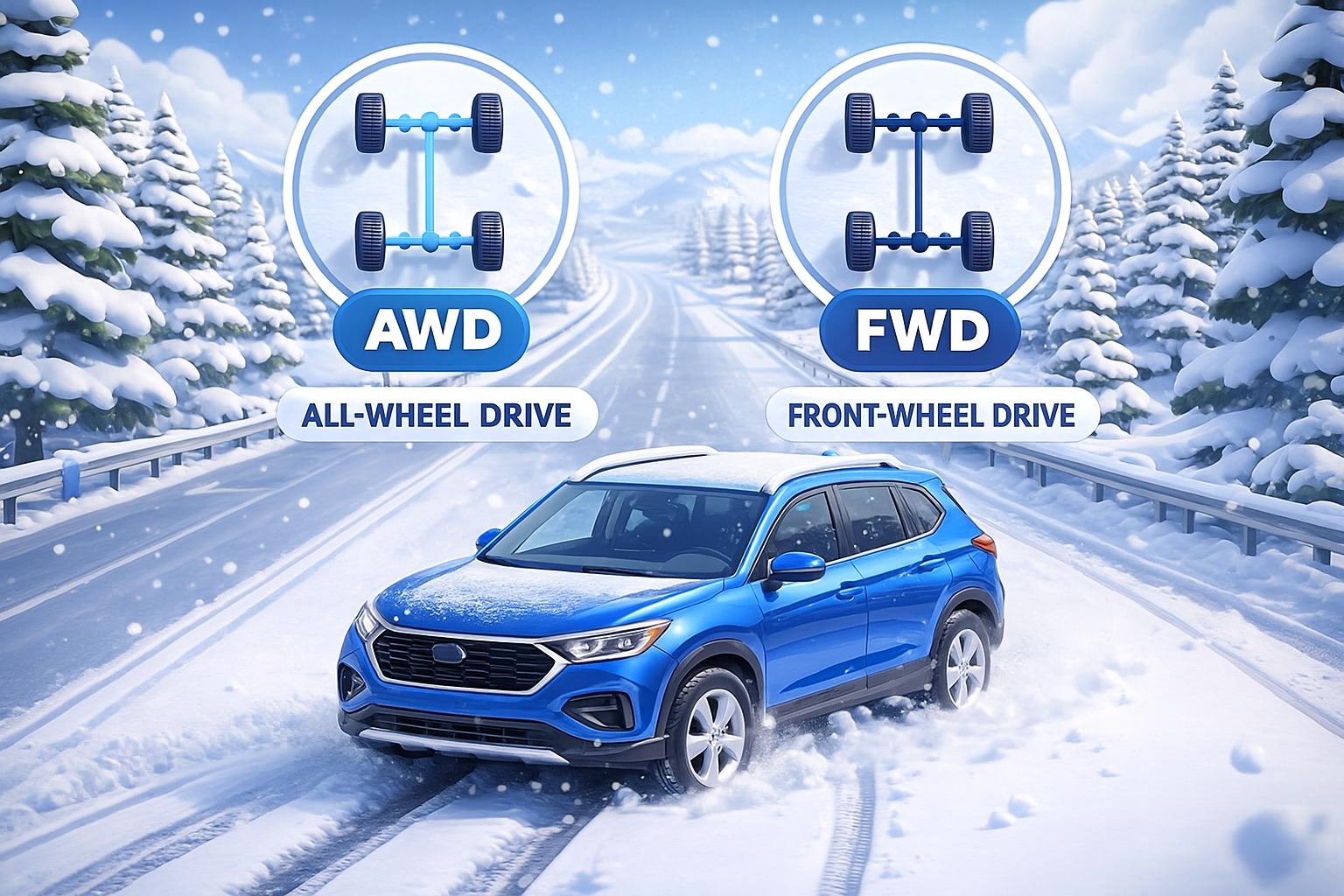 All-Wheel Drive vs Front-Wheel Drive in Snow   Best Winter Driving Guide