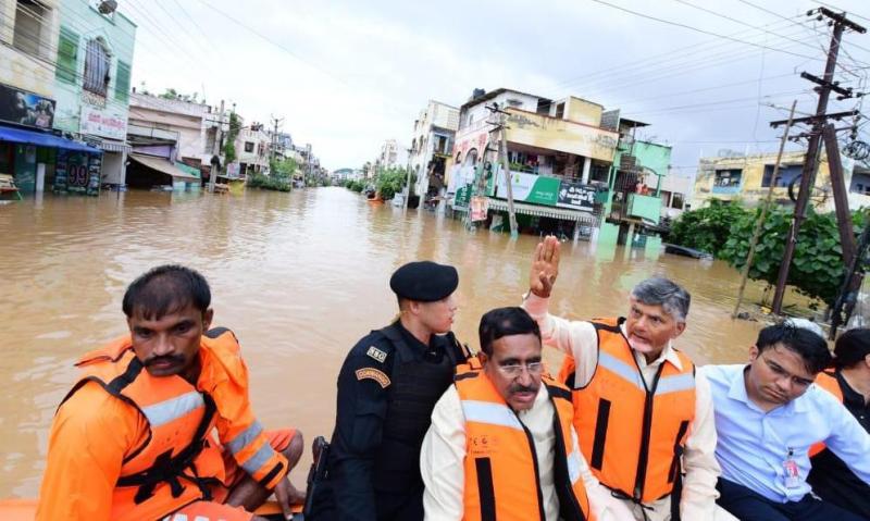 Heavy Rains Devastate Andhra Pradesh Floods Cause Widespread Damage and Disruptions