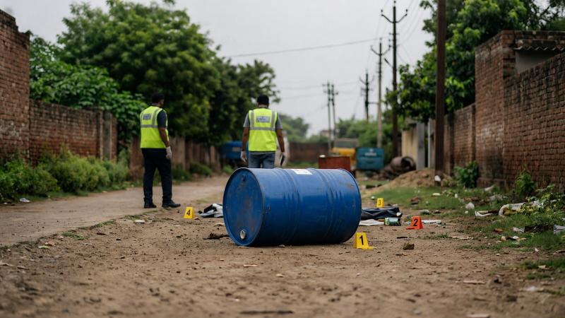 Satna Blue Drum Murder Minor Boy Found Dead, Accused Absconding