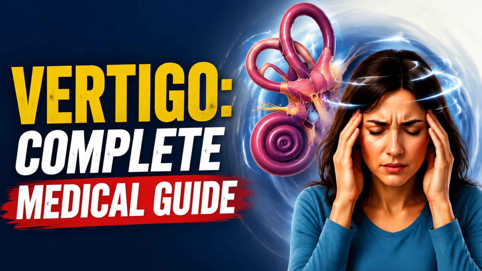 Vertigo Explained Symptoms, Causes, Diagnosis and Treatment Guide