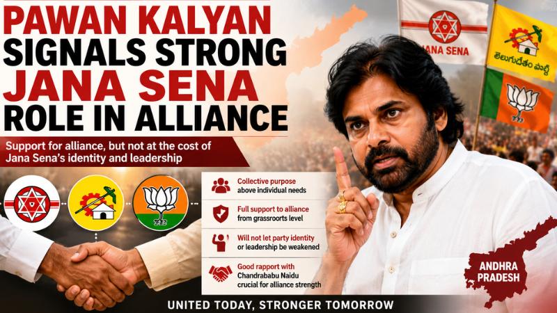 Pawan Kalyan Signals Strong Jana Sena Role In Alliance