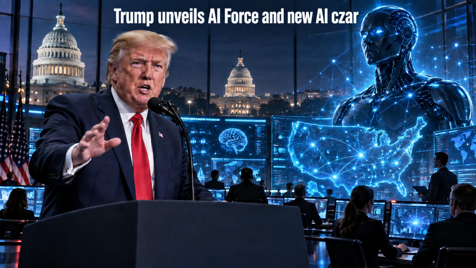 Trump announces AI Force and plans to appoint AI czar
