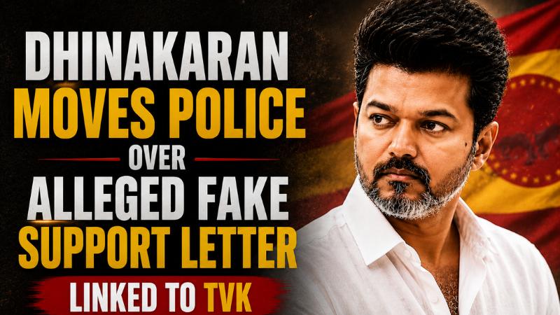 Forged MLA Letter Row Sparks Fresh Political Storm In Tamil Nadu