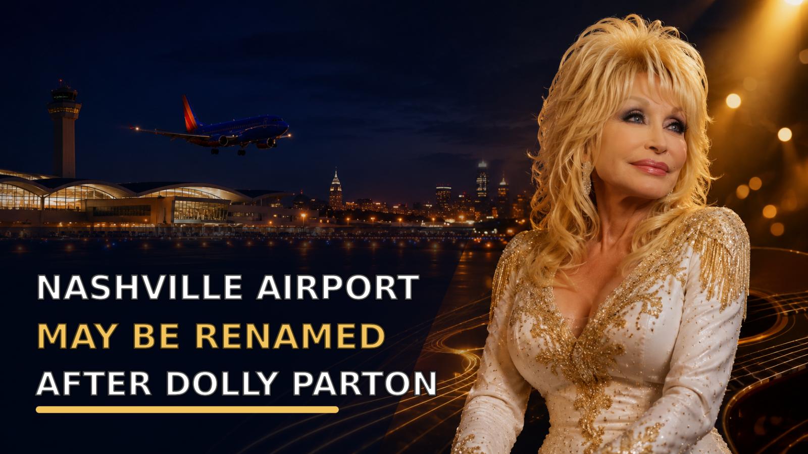 Nashville Airport May Be Renamed After Dolly Parton
