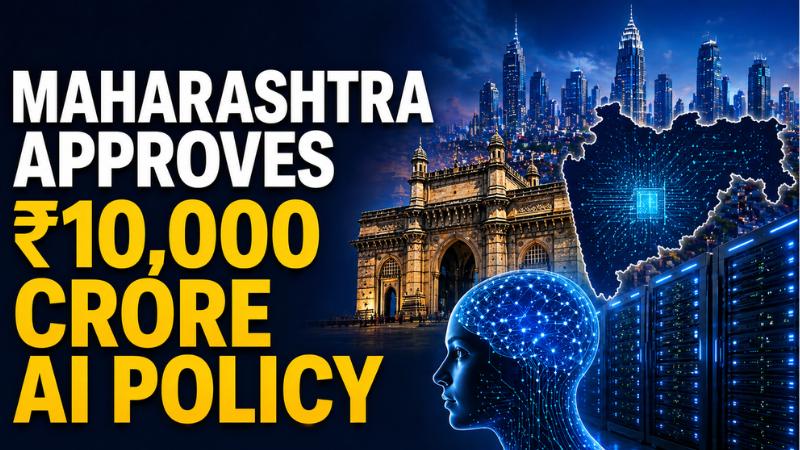 ₹10,000 Cr AI Push Maharashtra Targets Startups, Jobs And Tech Growth