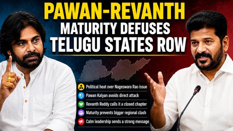Pawan-Revanth Maturity Defuses Telugu States Row
