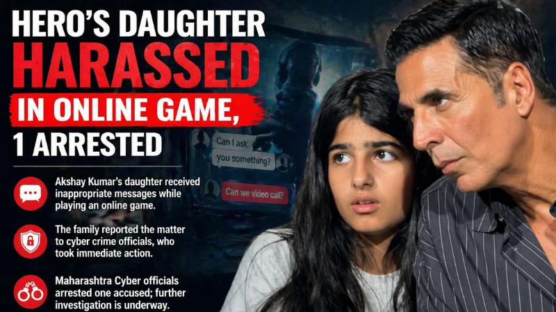One Arrested for Harassing Akshay Kumar’s Daughter in Online Game