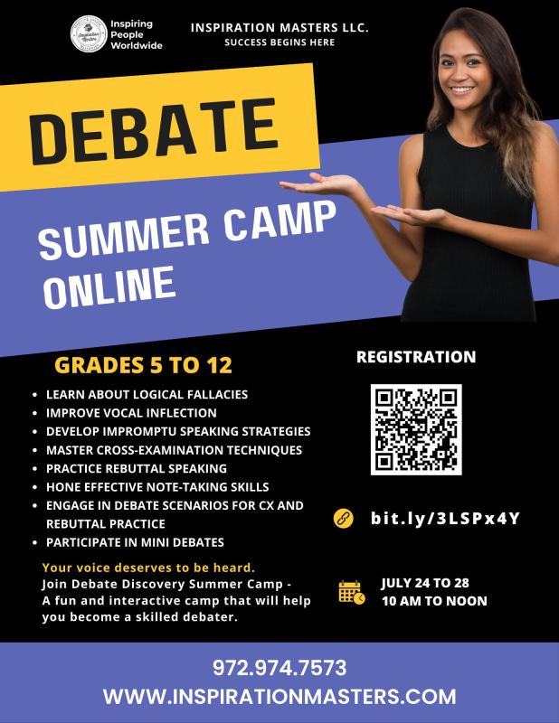 Debate-Summer Camp-Test