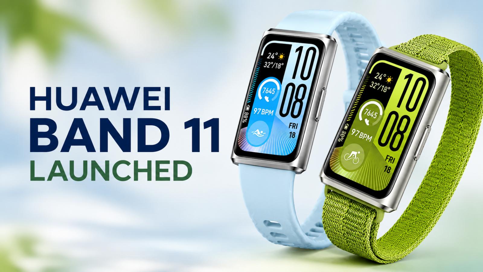 Huawei Band 11 India Launch: Price, Features And Battery Life