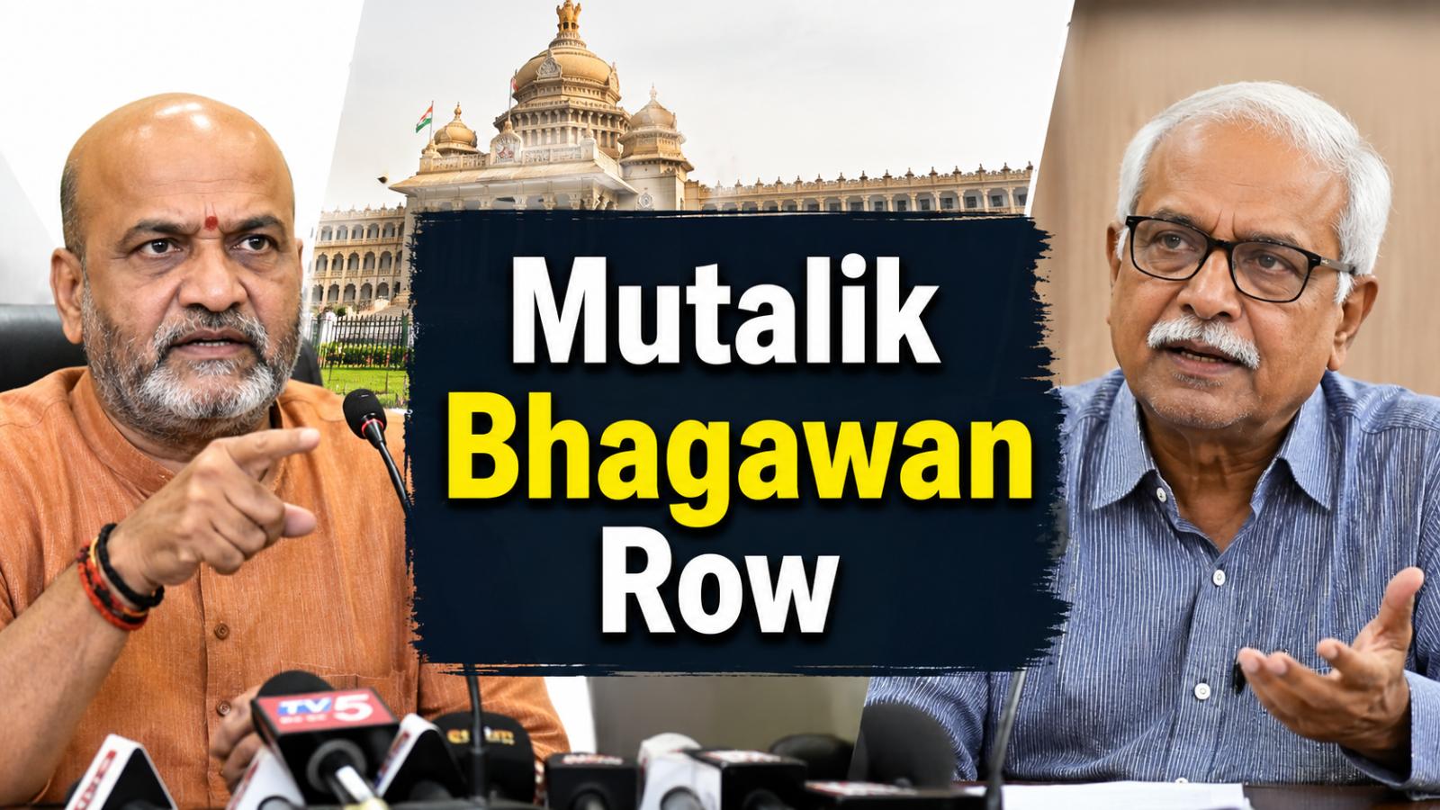 Mutalik Objects To KS Bhagawan’s Lord Rama Statement In Karnataka
