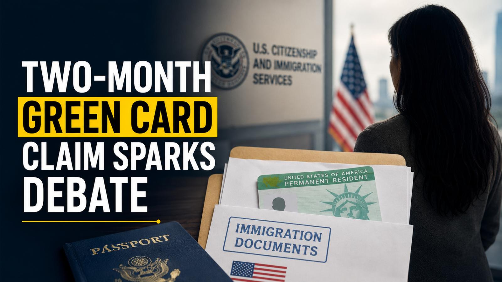 Indian Woman’s Two-Month US Green Card Video Sparks Debate