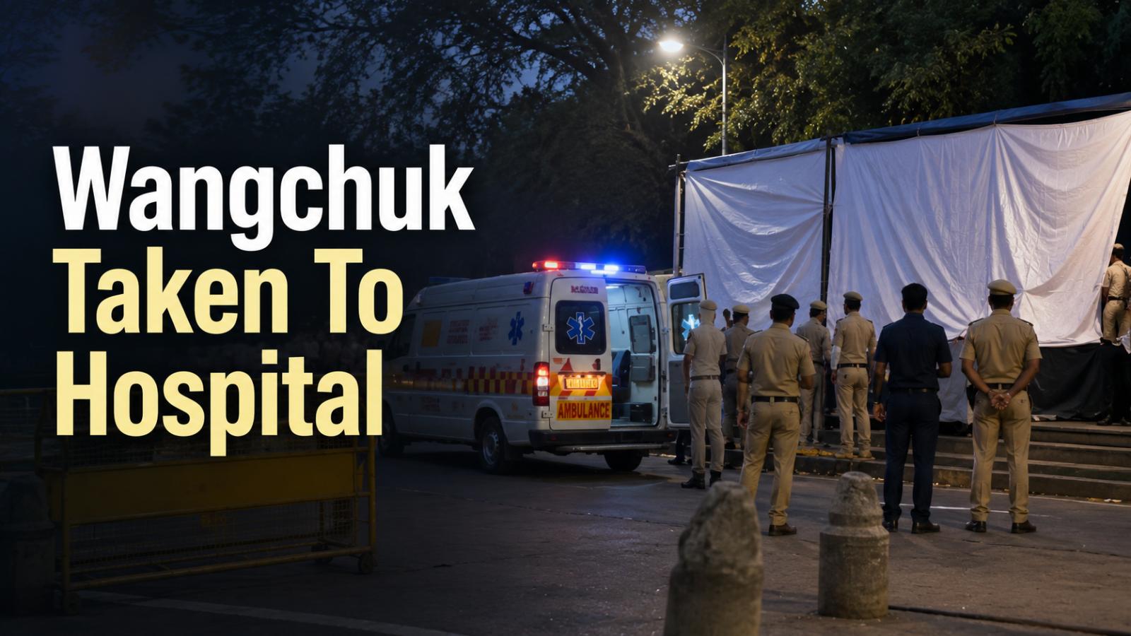 Sonam Wangchuk Removed From Jantar Mantar: 30-Second Police Plan