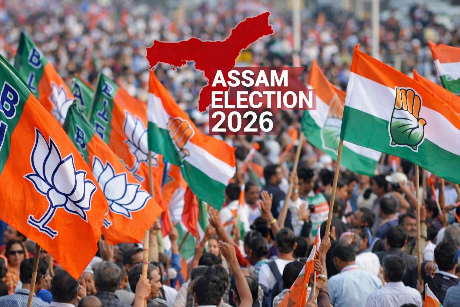 Assam Election 2026 BJP vs Congress manifesto promises decoded for voters