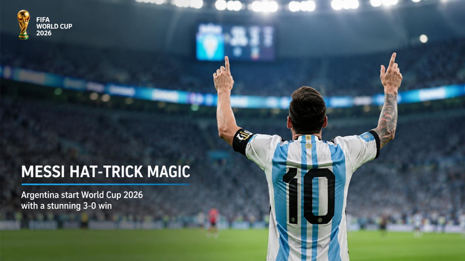 Argentina vs Algeria: Messi Hat-Trick In World Cup 2026 Win