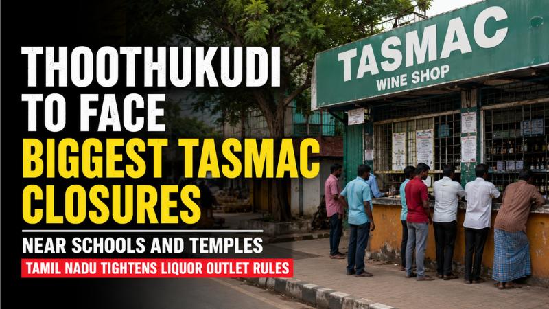 Thoothukudi To Face Biggest Tasmac Closures Near Schools And Temples