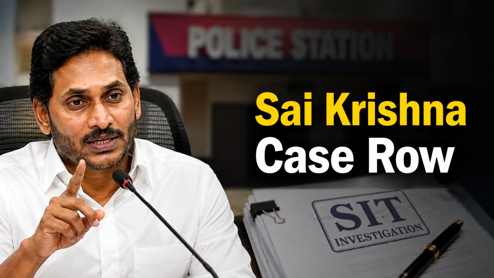 Sai Krishna Case: Jagan Questions Naidu Over Missing Youth
