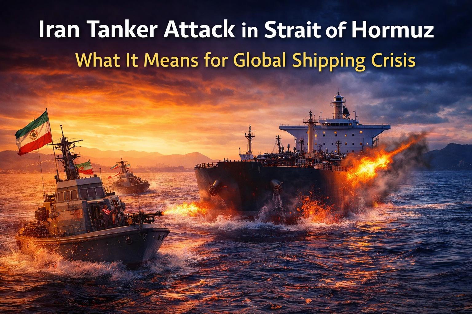 Iran fires on tanker in Strait of Hormuz What the renewed shipping crisis means for global oil