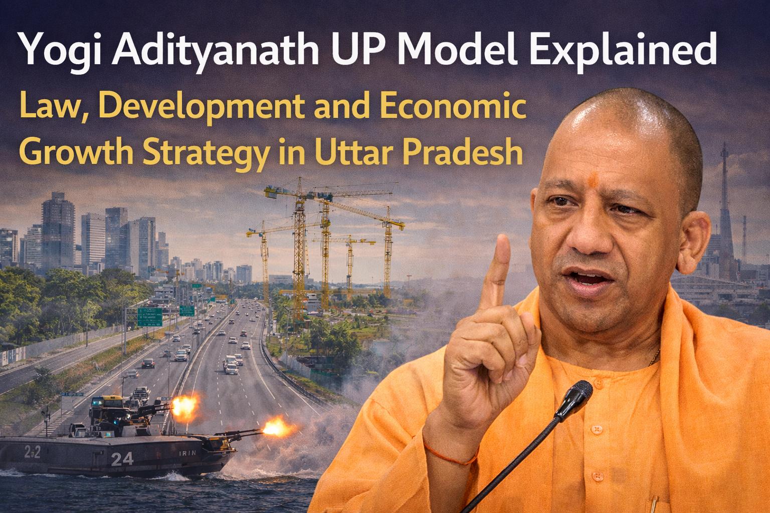 Yogi Adityanath UP Model Explained Law, Development and Economic Growth Strategy in Uttar Pradesh