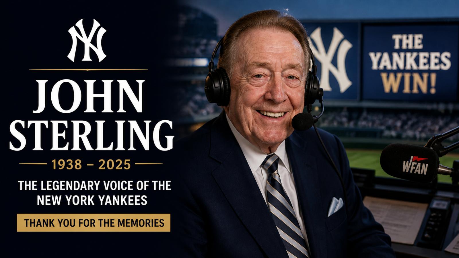 John Sterling Death News: Legendary Yankees Voice Dies at 87