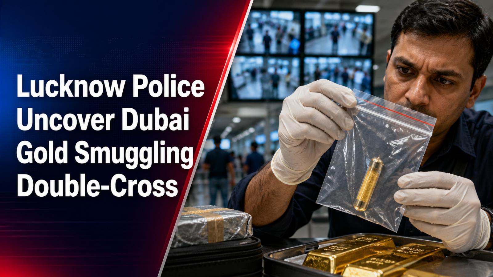 Lucknow police uncover Dubai gold smuggling double-cross