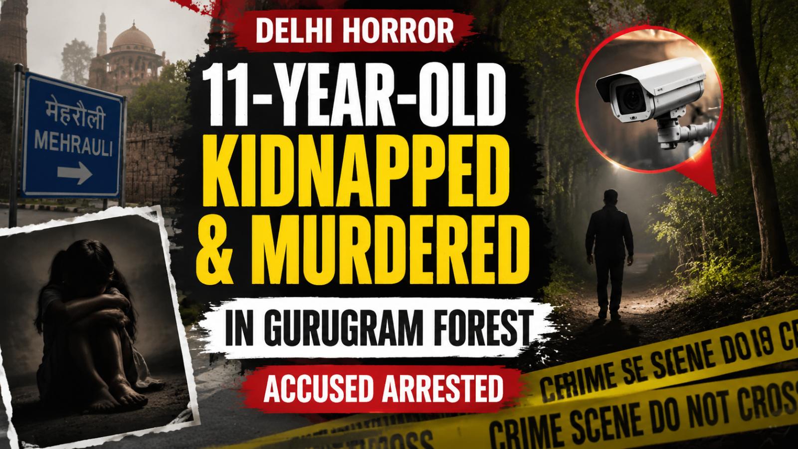 Footpath Abduction Horror in Delhi Ends in Gurugram Forest Tragedy